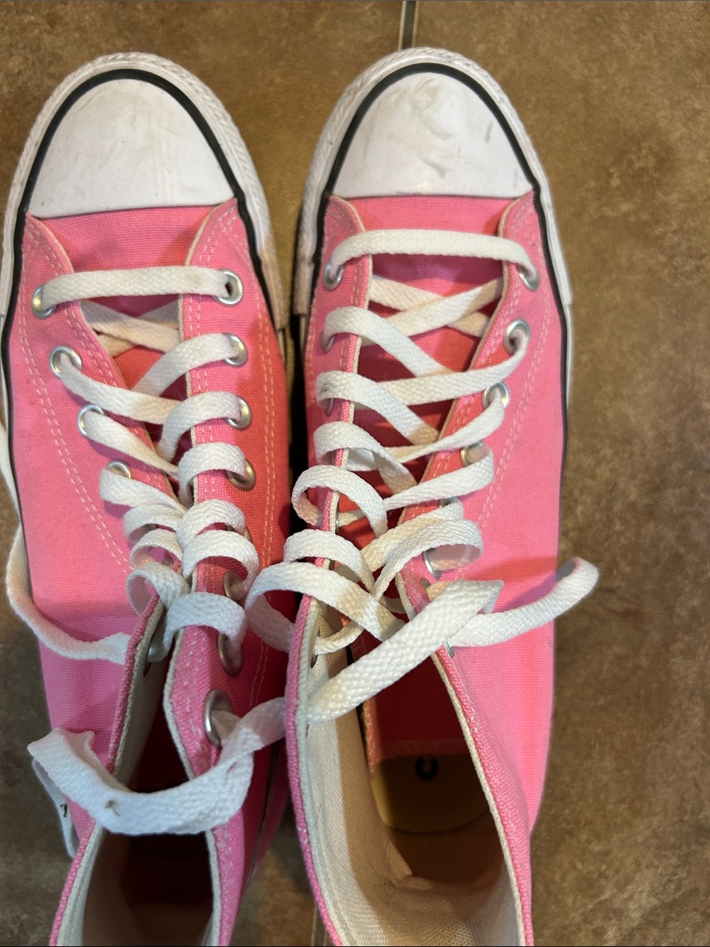Converse Women’s Pink High-Top Sneakers